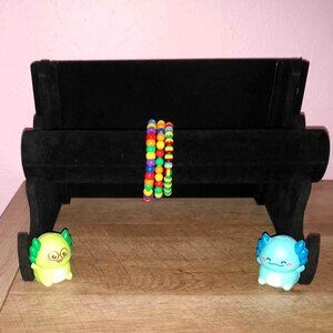 Rainbow Trio Set of 3 Colorful Handmade Beaded Bracelets